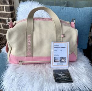 AUTHENTIC VINTAGE CHANEL DUFFLE BAG